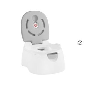 Gray and White Training Potty